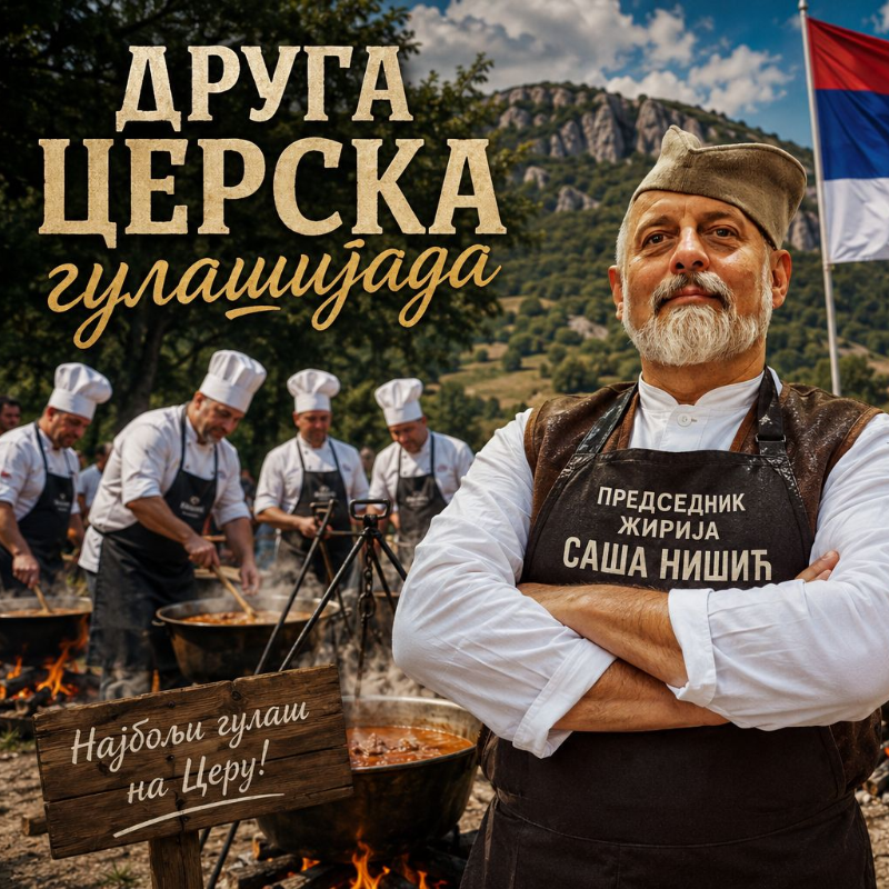 Друга Церска гулашијада на планини Цер
