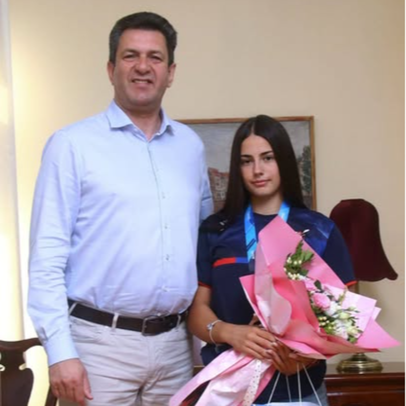 Андреа Вукашиновић донела светску бронзу Србији, Град Шабац приредио пријем